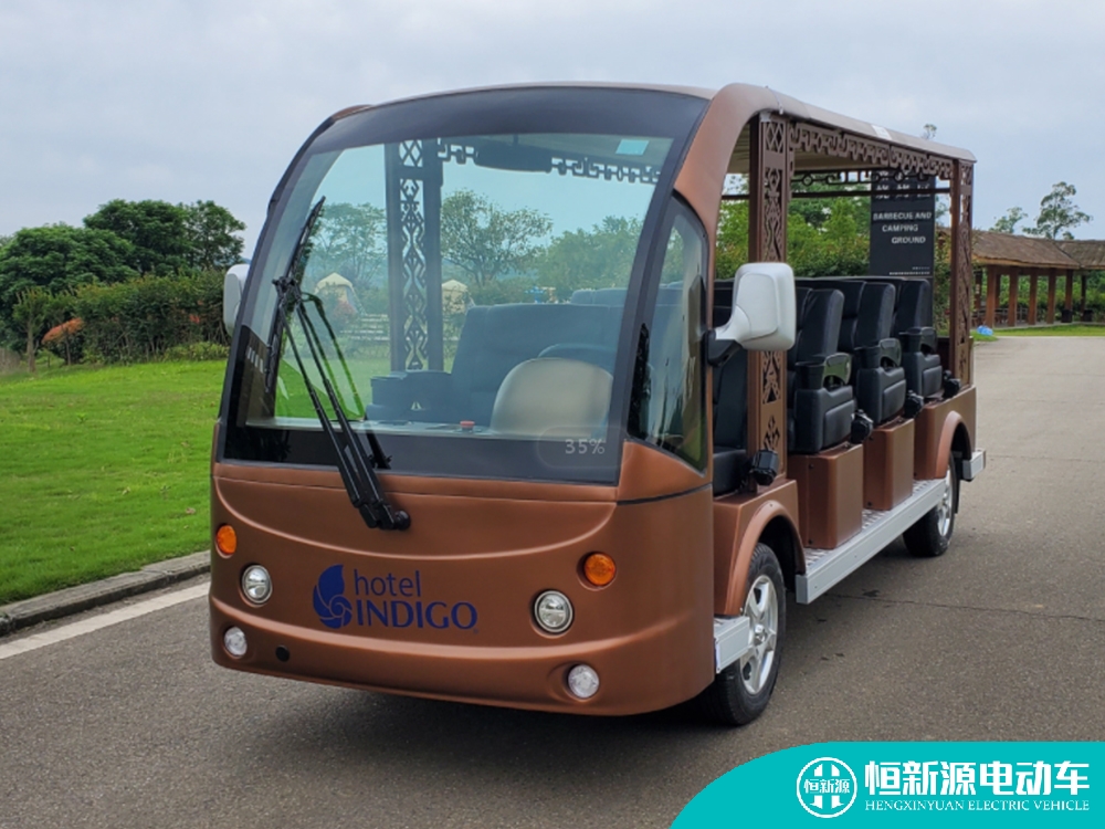電動觀光車哪個牌子好,恒新源23座電動車