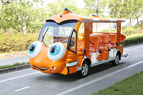 豪獅全封閉電動(dòng)四輪<a href=http://www.lannanhai.cn/tags/guanguangche/ target=_blank class=infotextkey>觀光車</a>